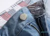 Jeans Denim Shorts Men's Star Patch Ripped Summer Designer Retro Big Size Short Pants