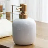 Liquid Soap Dispenser Noordse keramische hande sanering fles Soap Dispenser Home El Press Lege fles Shampoo Water fles Golden Press Head WJ903 230317