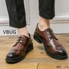 Sandaler Mens Leather Round Toe Luxury Elegant Mens Dress Billiga produkter och gratis frakt Bästsäljare under 2023 produkter