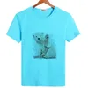 Erkek Tişörtleri Bgtomato Polar Bear Tshirt Erkekler Süper Havalı Hayvan Baskı Gömlek Satış Marka Marka Günlük Üstler Orijinal T-Shirt