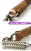 Dog Collars Short Leather Leash For Medium And Large Dogs Rotatable Hook Training Lead Pet Rope Of Traction Golden Retriever Labrador