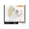 2016 LED -glödlampor GU10 E27 E14 MR16 CORN BBS GLASS 5W VARM/ VIT 60 LEDS 3528 SMD Spot Light Home Lamp inomhusbelysning BB 220240V Drop Deli DHV9B