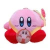 Game Anime Cute Star Kirby Plush Doll Toy Girls Bag Pendant Decoration toys