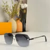 Occhiali da sole vintage in lega Uomo doppio ponte Fiori Marca Shades Occhiali Donna Metal Oval Shades Z1221 Nero Marrone Ciclismo Drivin occhiali da vista lussuosi woemn