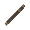 Antique rétro taille de poche Mini stylo plume rétractable gravure pur Bronze laiton Portable sans pince stylos plume extérieurs