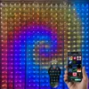 Kurtyna String Light Programowalne LED Fairy Lights Outdoor 3 * 3M 400LEDs Wodoodporny