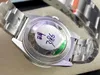 BP 16710 Diamètre de montre 40 mm avec 3186 Mouvement 3187 Mouvement Sapphire Miroir en aluminium Aluminium Bouche en acier raffiné
