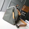 Luxurys designer bags large capacity real leather bag women's travel handbag men's Boston portable leather soft edge sui