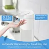 Mydła z mydłem z mydłem Dozownik Piana Bez Touch Automatyczna ręczna maszyna do pralki USB Typ-C ładowanie inteligentna podczerwień ciekł