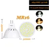 Ampoules MR16 Ampoule 12V 24V Spot 220V 110V 3W 5W 7W Décoration Lampe LED Lampada Ampoule 36 54 72LED Projecteur Maison LigtingLED