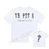 남자 T 셔츠 남성 디자이너 Trapstar Tees 럭셔리 T 셔츠 여성 패션 브랜드 짧은 슬리브 힙합 스트리트웨어 탑 여름 의류 옷