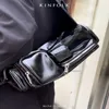 Dark Biker Multi-Pocket-Tasche für Damen, große Kapazität, Unterarmtasche, Handtasche, Umhängetasche