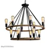 Pendelleuchten Retro Seil Lichter Loft American Country Schmiedeeisen Restaurant Küche Hängende Dekor LeuchtePendantPendant