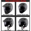 Kaski motocyklowe Nieuwe Motorhelm Full Face Helmen Modulaire Hoge Kwaliteit dot ece goedgekeurd persoonlijkheid off road Verwisselbare