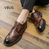 Sandaler Mens Leather Round Toe Luxury Elegant Mens Dress Billiga produkter och gratis frakt Bästsäljare under 2023 produkter