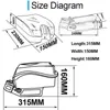 Little Frog Ebike Battery 24V 36V 48V 15AH 20AH 18650セルシートポスト自転車バッテリー1000W 750W 500W 350W 250W Bafangモーター