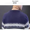Maglioni da uomo maglione 2023 linea autunno vestiti collo tondo versione coreana moda camicia con fondo sottile S-2XL