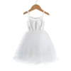 Summer Cute Girls Sequined Princess Dress Kids Sleeveless Tulle Clothes Children Birthday Party Kids Easter Tutu Costume 1968