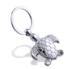 Porte-clés créatif en métal tortue, joli pendentif Animal, cadeau d'anniversaire