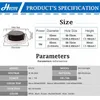 防水5W 7W LED埋め込み式ダウンライト超薄浴室ランプ薄暗い丸車照明照明AC 85-265V