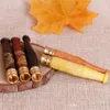 Smoking Pipe Removable Cleaning Solid Wood Pull-rod Smoke Nozzle Small Size Carved Longping