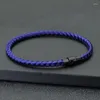 Bedelarmbanden minimaallijst kiel touw armband handgemaakte magneet gesp braslet trendy mannen vrouwen yoga braclet vriendschap sieraden polsbandje