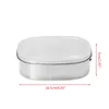 Dinnerware Sets Quality Stainless Steel Square Lunch Box Bento Picnic Container Travel 1/2 Layer