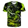 Men's T Shirts 2023 Fashion T-shirt Fractal Art Abstract Graphics 3D Print Men Women Summer Streetwear Casual Tee