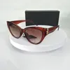 Kattögon solglasögon för kvinna UV -skydd överdimensionerade fyrkantiga glasögon damer vintage designers solglasögon