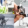 Rabinets de lavabo de salle de bain Bubbler de bras mécanique robinet universel sottise tournante 1080 degrés
