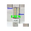 2016 LED -glödlampor Cool White Corn BB 5050 SMD 36 Ljus 6W ER E27 G9 E14 Verklig högeffekt Hemlampa 85V265V Drop Leverans Lights Lighting BBS DH5LS