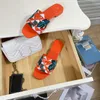 Diseñador Slipper Luxury Women Slippers Classic Colorfle Home Sliders Sandalias de moda Flip Flip Flip Flip Slip Zapera de viaje de verano