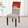 Campa de cadeira de proteção perfeita cobertura vermelha slipcovers 1pcs decoração de família elástica para o bem chinês