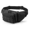 Sacs de taille Sac tactique Gun Holster militaire Fanny Pack Sling épaule poitrine extérieure assaut dissimulé pistolet porter