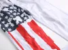 Mens Jeans Men Casual American USA Flag Printed Pants Herr Graffiti Print White Hip-Hop Fashion Jean Slim Fit Byxor 8231