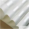 2016 Wallpapers Sier Minimalist Wallpaper Modern Wall Ering Stripe Paper Glitter Nonwoven Background For Living Room 210722 Drop Delivery Dh4Rc