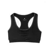 Yoga Outfit Women's Sports Bra High Strength Proof Gathering Running Fitness Summer Sweat Absorbing Quick Dry Vest Mujer