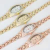 Orologi da polso Chaoyada Donne di lusso guardano marchi famosi oro orologi orologi da design da donna da donna relogio femmininos o80