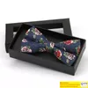 Scatola per cravatte da uomo per regalo Modello coccodrillo nero Cravatte con finestra trasparente Scatole per esposizione Accessori per feste