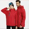Men's Trench Coats High-end Plus Velvet Warmth Reflective Jacket Windproof And Waterproof Outdoor Sports Wholesale Custom Work ClothesMen's