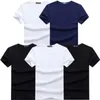 Мужские футболки T Swenearo 5pcs Summer Fashion Brand O-образный вырезка Slim Short Sleeed Trend Trend Casual