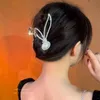 S3514 Fashion Jewelry Bunny Ear Rabbit Metal Hairpin For Women Hair Clip Shark Clip Bobby Pin Lady Girl Head Barrette Hair Accessories