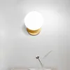 Vägglampor modern sconce ljus nordisk sovrum sovrum ledlampa utan glödlampa hem inomhuslampor fixtur