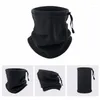 Bandanas Fleece Scarf DrawString Neck Sleeve Men Bandana Warm Winter Windproof Tube Scarves For Face Snowboard Ski Buff