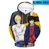 Men's Hoodies Coat Verkoop BANANA VIS Karakter Gedrukt Anime Kids Mannelijke Vrouwelijke Hip Hop Sweatshirt Trendy Ki Loose