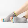 Chaussettes de femmes Running Chick Yoga Five doigts Sports de danse professionnelle professionnelle sans glissement