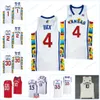 4 Grady Dick Kansas Jayhawks NCAA College Basketball Jersey 2 Christian Braun 10 Jalen Wilson 3 Dajuan Harris Jr.