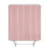 180*180 cm couleur unie rideaux de douche salle de bain Polyester bain imperméable rideau de douche ensemble avec crochets dh54