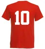 Męskie koszulki TEES TEE 2023 STYJNE STYLE MĘŻCZYZN PERU KINDER T-shirt Rot TRIKOT FOOTBALERL NR Wszystkie 10 Sporter Soccers