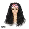 Hair Band Wig Head Cover Export Long Curly Deep Volume Chemical Fiber Headband